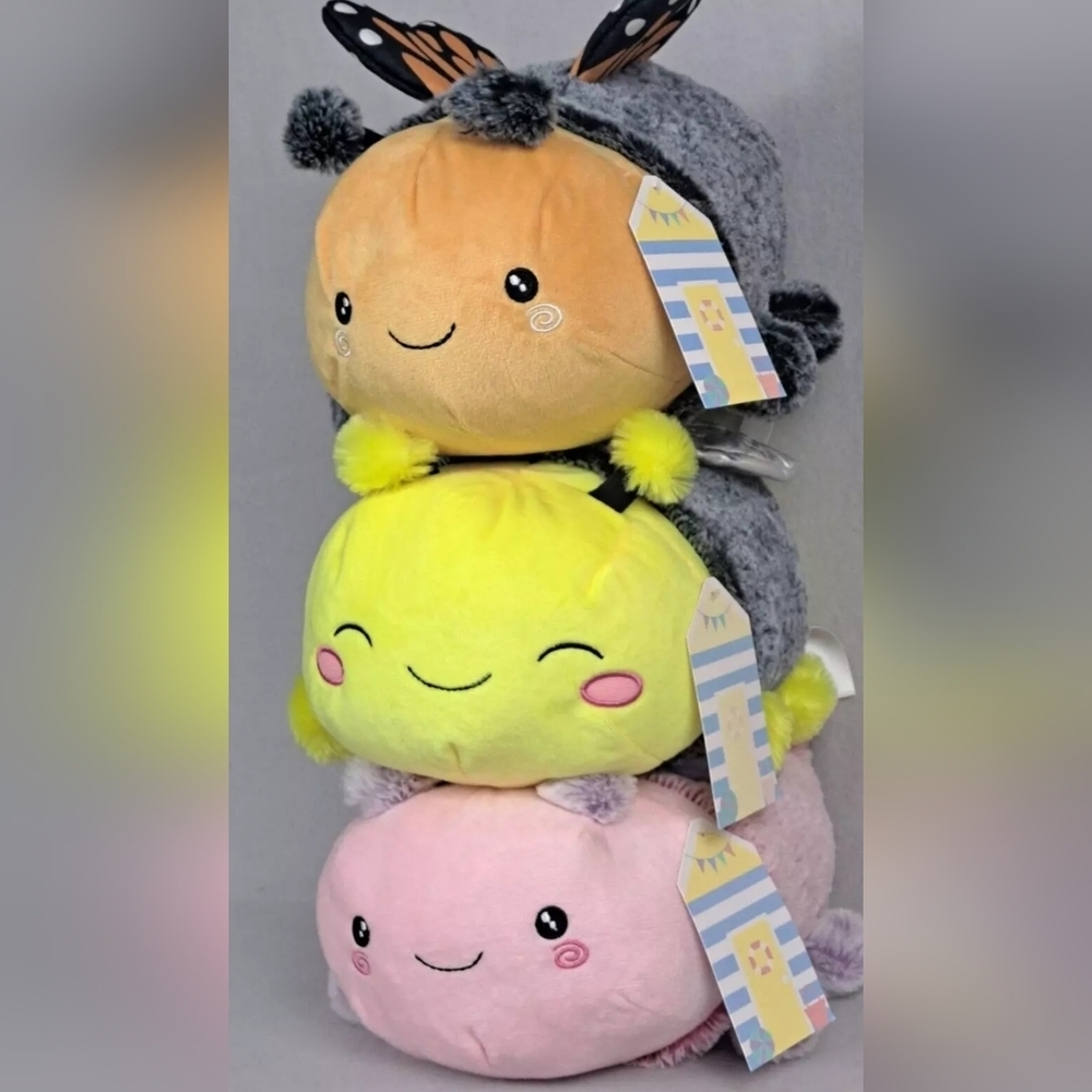 Bumble Bee Plush Stuffed Animals | Animal Adventure | New With Tags | Lot of 3